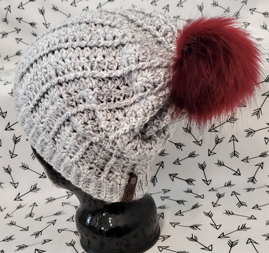 Rin will crochet a slouchy hat for you