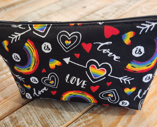 Love is Love zipper pouch