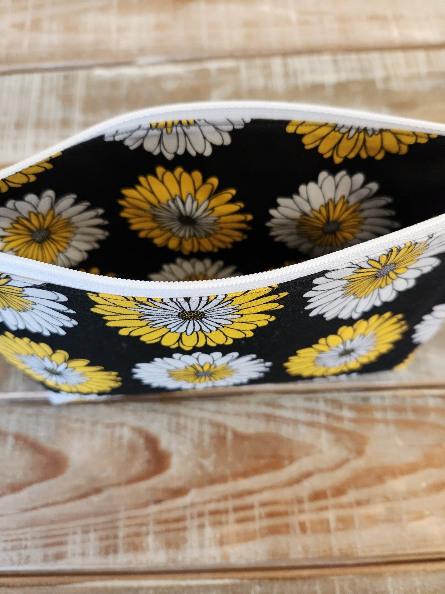 Sunflowers everywhere zipper pouch