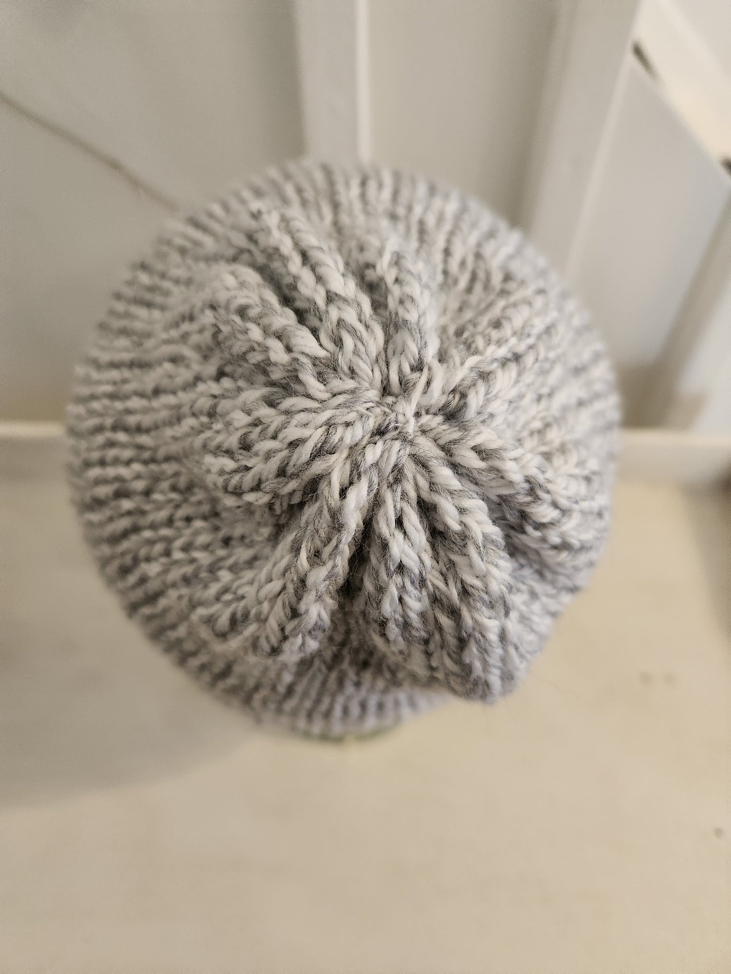 Knit Hat - soft gray