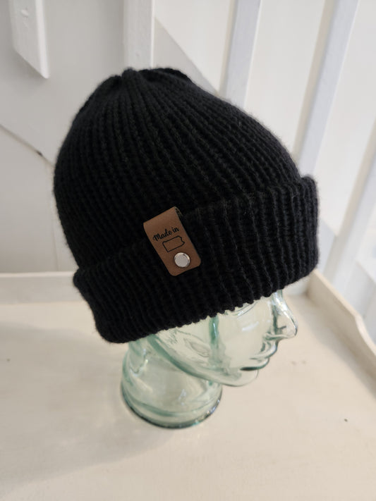 Knit Hat - Black