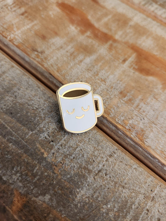 Happy Coffee Pin
