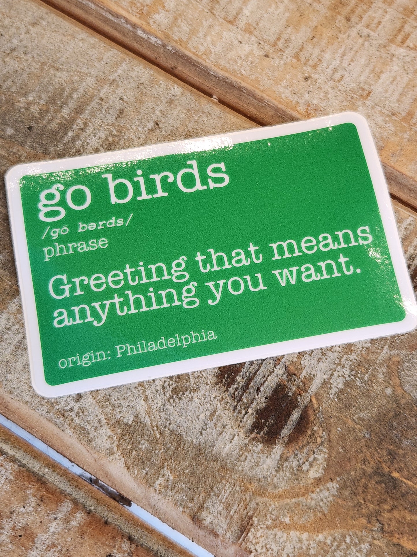 Go Birds sticker