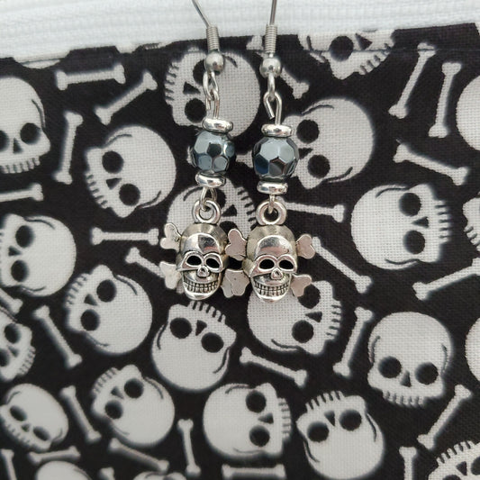 Skull earrings