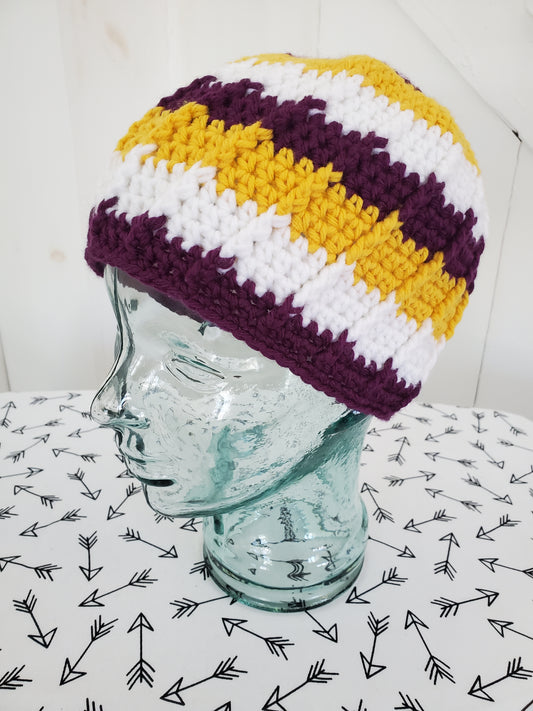 Sports Stripe Beanie