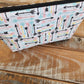 Artful Arrow handmade zipper pouch