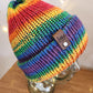 Rainbow Knit Hat