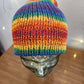 Rainbow Knit Hat