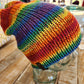 Rainbow Knit Hat