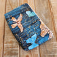 Butterfly zipper pouch