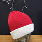 Knit Hat - Santa style!