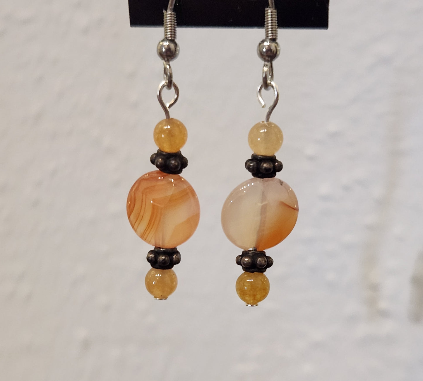 Carnelian earrings