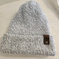 Knit Hat - soft gray