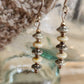 Stacked bead earrings