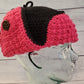 Aviator with pockets Black/Fuscia