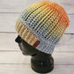 Pastel rainbow cotton beanie