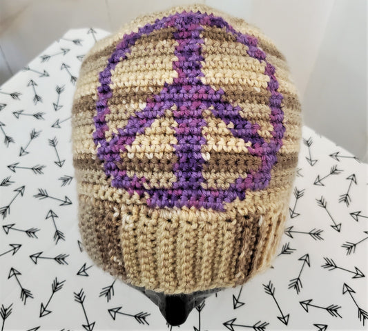 Peace sign hat