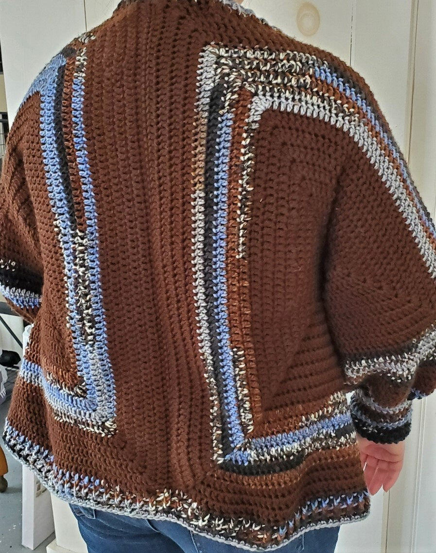 Crochet sweater by Rin