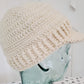 Off White Cap with Brim